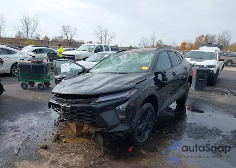 2025 Chevrolet Trax Fwd Activ from USA, damaged, VIN KL77LKEP9SC115086